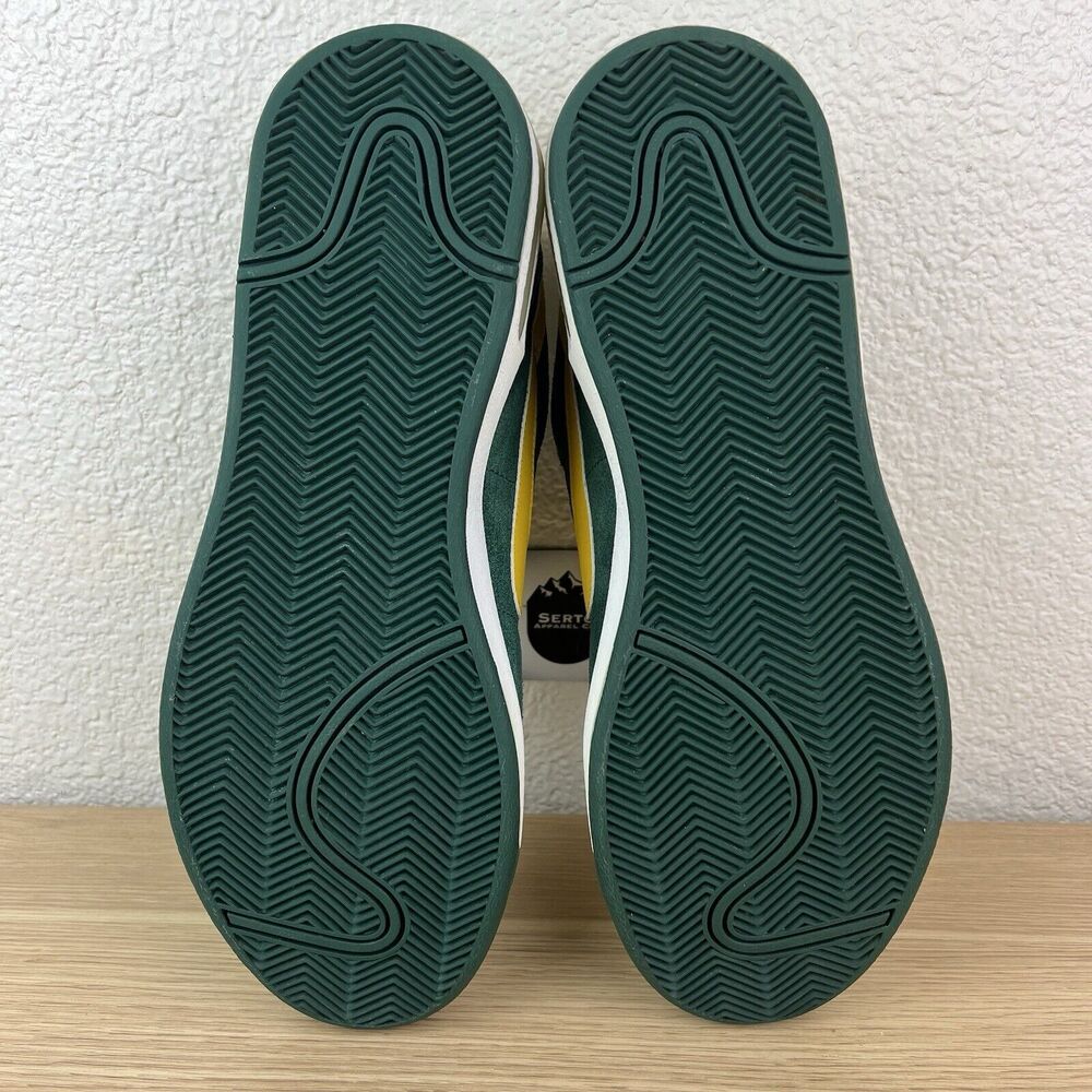 Y2K Nike Bruin Max Oregon Ducks Nike ID Suede Green Gold Men’s Size 12 - Picture 7 of 10